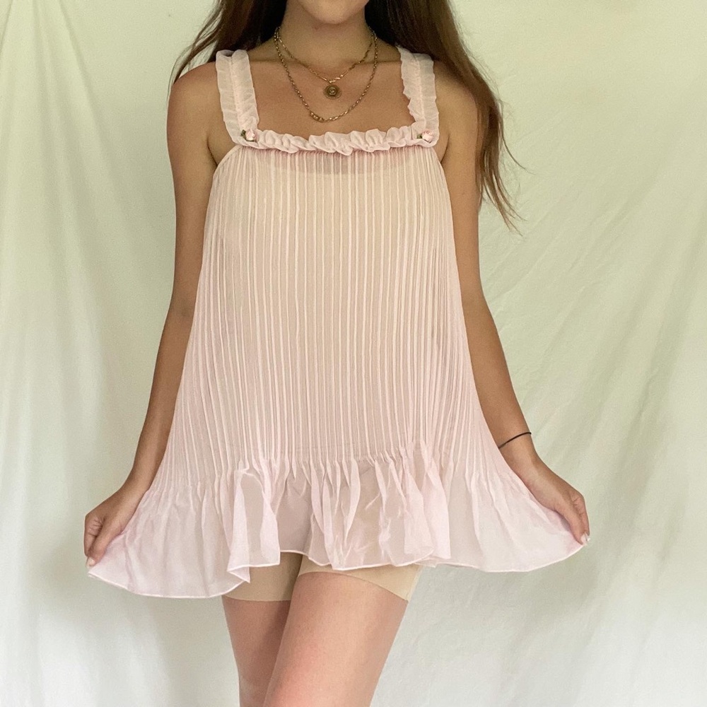 Victoria’s Secret Rosebud Chiffon Slip